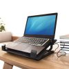 ACT AC8110 17" Laptop Cooling Stand with 2-Port Hub Black