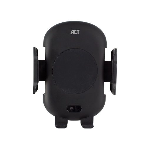 ACT AC9010 Automatic smartphone car mount with wireless charging Black