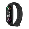 FIXED Szilikon szíj Xiaomi Band 7/ Mi Band 6/ Mi Band 5 okosórákhoz, fekete