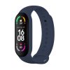 FIXED Szilikon szíj Xiaomi Band 7/ Mi Band 6/ Mi Band 5 okosórákhoz, kék