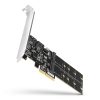 AXAGON PCES-SA4M2 PCIe Controller 2x SATA 6G + 2x SATA M.2