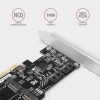 AXAGON PCES-SA4M2 PCIe Controller 2x SATA 6G + 2x SATA M.2