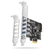 AXAGON PCEU-43RS PCIe Controller 4x SuperSpeed USB