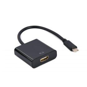   Gembird A-CM-HDMIF-03 USB Type-C to HDMI 4K30Hz adapter cable Black