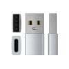 Satechi Type-A to Type-C Adapter Silver