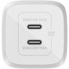 Belkin Dual USB-C GaN Wall Charger with PPS 45W White