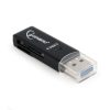 Gembird UHB-CR3-01 Compact USB3.0 SD Card Reader Black