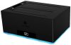 Raidsonic IcyBox IB-127CL-U3 Docking & Clone Station 2,5/3,5" USB3.0 Black