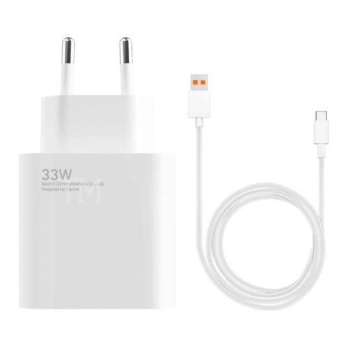 Xiaomi 33W Charging Combo (Type-A) Wall Charger White