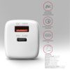 AXAGON ACU-PQ30W PD & QC Wall Charger 30W White