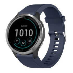   FIXED szilikon szíj Garmin QuickFit okosórához, 20mm, kék