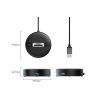 Orico YS5-U3-03-BK-BP 4-portos USB3.0 HUB with SD/TF port Black