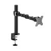 ACT AC8325 Single Monitor Arm Office Solid Pro 10"-32" Black