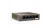 Tenda TEF1105P-4-38W 5-Port 10/100Mbps Desktop Switch with 4-Port PoE