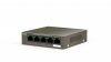 Tenda TEF1105P-4-38W 5-Port 10/100Mbps Desktop Switch with 4-Port PoE