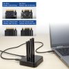 ACT AC1502 M.2 NVMe/PCIe dual SSD Docking Clone Station USB-C 3.2 Gen2 Black