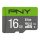 PNY 16GB microSDXC Elite Class 10 UHS-I + adapterrel