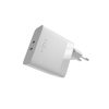 FIXED Dual USB-C Mains Charger PD support 65W White