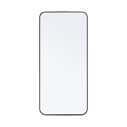 FIXED teljes képernyővédő edzett üvegből, 2.5D technológia, iPhone 15Pro Max-hoz, fekete