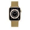 FIXED Mesh Strap for Apple Watch 42/44/45mm, gold, Okosóra kiegészítő