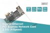 Digitus Ethernet PCI Express Network Card 2.5G (4-Speed)