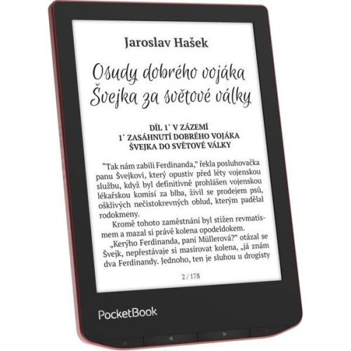 PocketBook 634 Verse Pro 6" E-book olvasó 16GB Passion Red