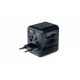 Verbatim Universal Travel Adapter UTA-01 Plug with 2 x USB-A ports