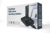 Gembird Desktop USB Type-C M.2 SATA NVME SSD Docking Station Black
