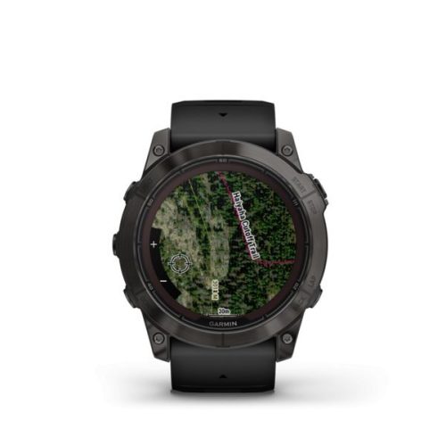 Garmin Fenix 7X Pro Sapphire Solar Edition Carbon Grey DLC Titanium with Black Band