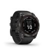 Garmin Fenix 7X Pro Sapphire Solar Edition Carbon Grey DLC Titanium with Black Band