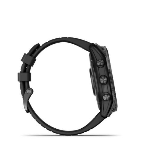 Garmin Fenix 7X Pro Sapphire Solar Edition Carbon Grey DLC Titanium with Black Band