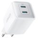 ANKER 521 PowerPort 3 Nano Pro USB-C Charger White