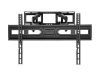 EQuip 37"-80" Full Motion TV Mount Bracket Black