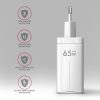 AXAGON ACU-DPQ65W QC4 + USB-C PD Wall Charger White