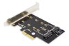 Digitus M.2 NGFF / NVMe SSD PCI Express 3.0 (x4) Add-On Card