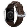 Nomad  Traditional Band Apple Watch Ultra 2/1 (49mm) 9/8/7 (45mm)/6/SE/5/4 (44mm)/3/2/1 (42mm) Silver/Brown