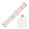 FIXED Sporty szilikon szíj az Apple Watch 42/44/45mm-es okosórákhoz, pink