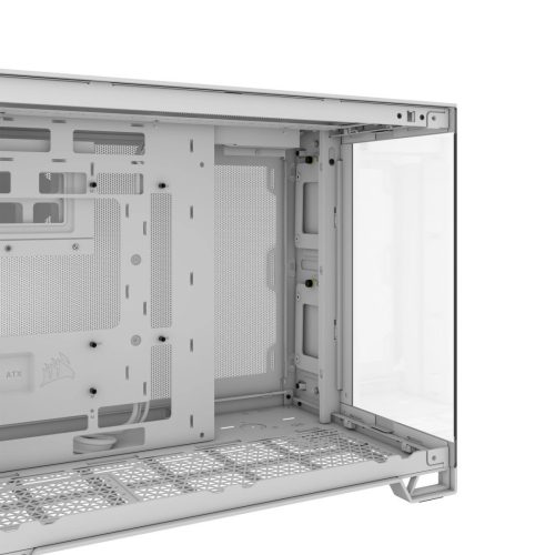 Corsair 2500X Tempered Glass White
