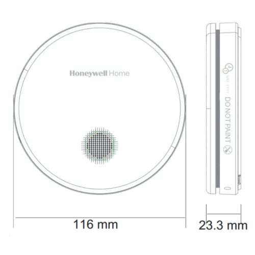 Honeywell Biztonságos otthon csomag - R200C-2 szénmonoxid vészjelző és R200S-2 füstérzékelős tűzjelző