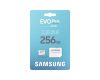 Samsung 256GB microSDXC EVO Plus Class10 U3 A2 V30 + adapterrel