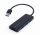 Gembird 4-portos USB 3.1 HUB Black