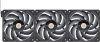 Thermaltake ToughFan EX12 Pro High Static Pressure PC Cooling Fan Swappable Edition (3-Fan Pack)