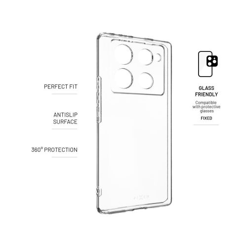 FIXED Story TPU gél tok  Infinix Note 40 Pro 4G/Pro 5G/Pro+ 5G átlátszó FIXTCC-1309