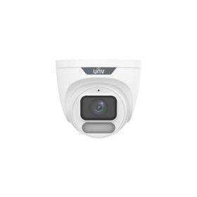   Uniview Easystar Colorhunter 4MP OwlView Wise-ISP turret dómkamera, 2.8mm fix objektívvel, mikrofonnal