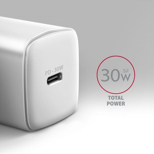 AXAGON ACU-PD30W PD3.0 & QC4+ Wall Charger 30W White
