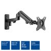 ACT AC8310 Monitor wall mount with gas spring 1 screen Black