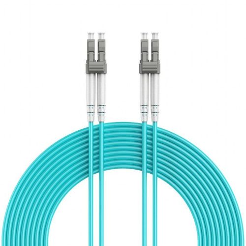 Gembird OM4 Fibre Optic Patch Cable 0,5m Blue