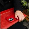 FIXED MagLeather telefontok MagSafe támogatással az Apple iPhone 16 Plus készülékhez, piros