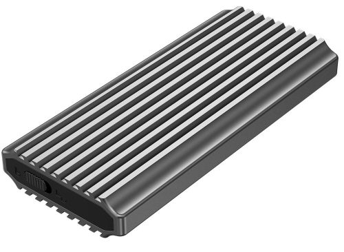 Gembird EE2280-U3C-03 M.2 NVMe RGB drive USB3.1 enclosure Black