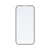 FIXED Rendkívül tartós edzett üveg por elleni aplikátorral Apple iPhone 15 Plus /iPhone16 Plus készülékhez, fekete